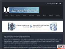 Tablet Screenshot of iainterviewing.com